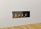 Single-Sided Fireplace | Linear Gas Fireplace | Modern Gas Fireplace